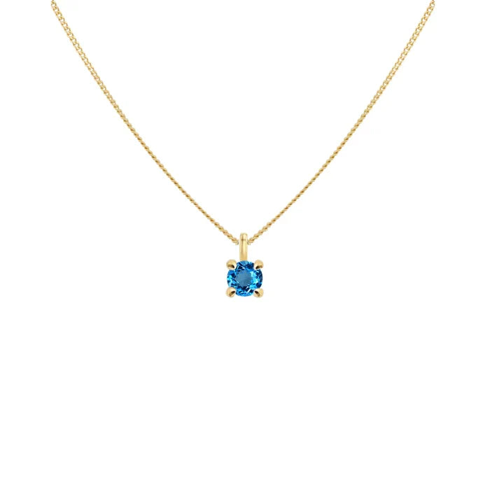 14K Goud Topaas Ketting