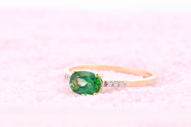 14K Goud Atlanta Diamant Ring