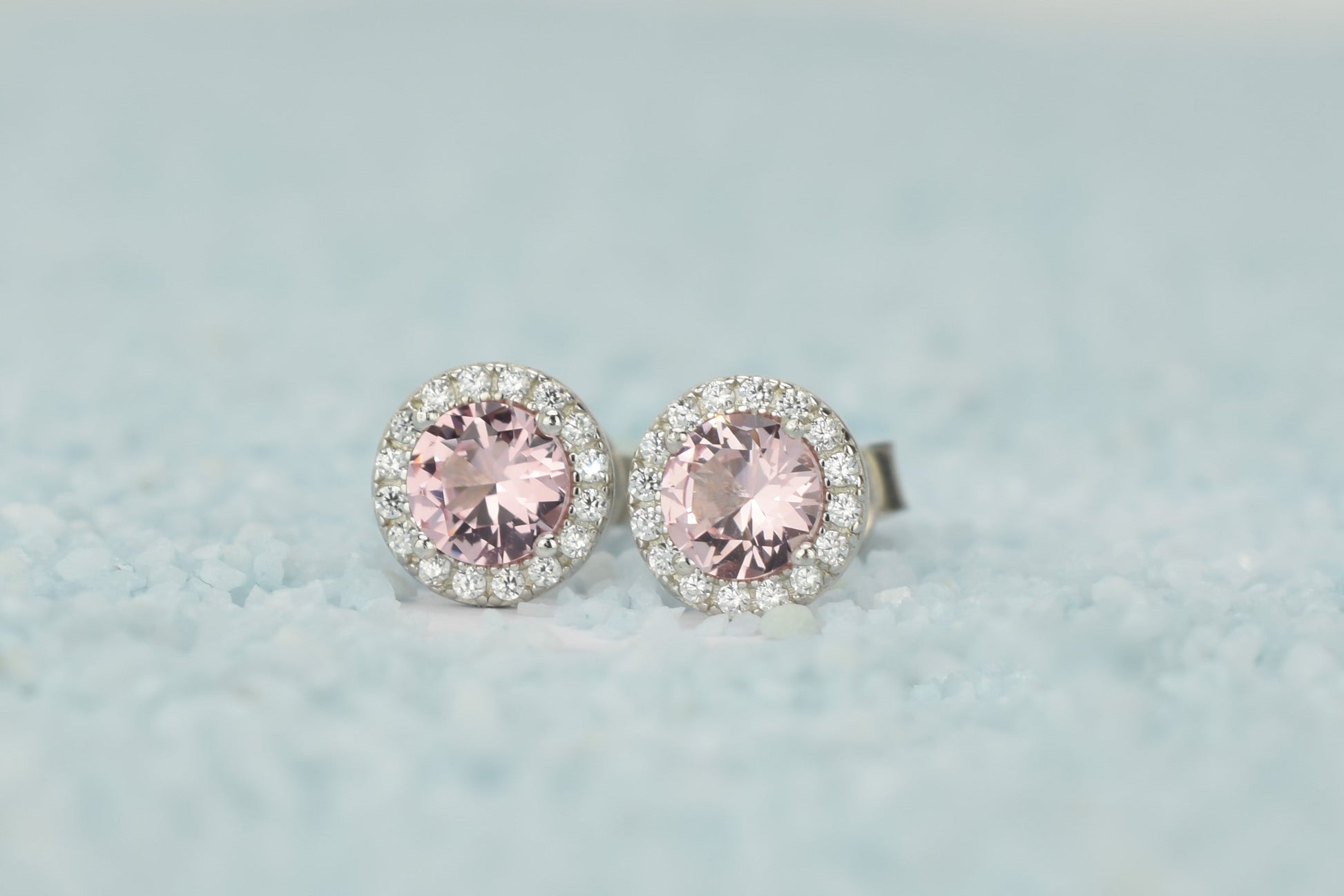 Morganiet stenen oorbellen, oorbellen morganite stenen, gouden morganiet oorbellen, roze oorbellen, natuurstenen oorbellen, ronde oorbellen, 18k oorbellen, morganiet roze oorbellen, roze gouden oorbellen, 18k rose gouden morganiet oorbellen, zilveren morganiet oorbellen, zilveren ronde oorbellen, zilveren 925 oorbellen natuurstenen, birthstone, geboorte stenen