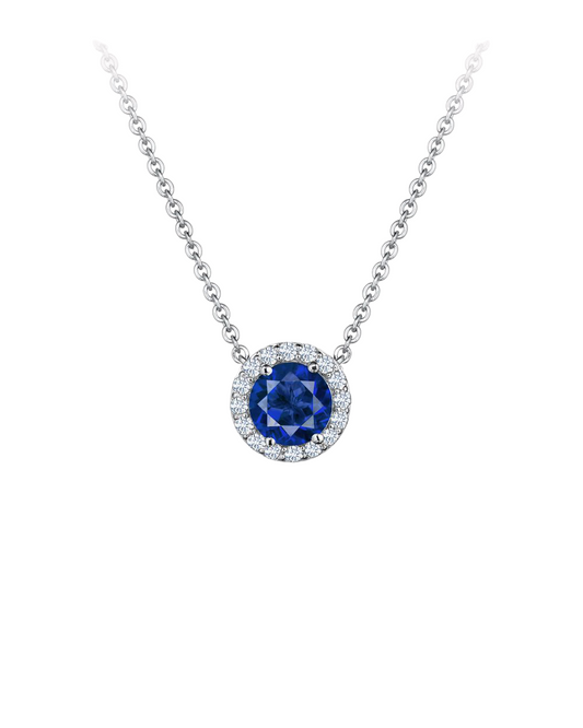 VerOna Saffier Ronde Ketting