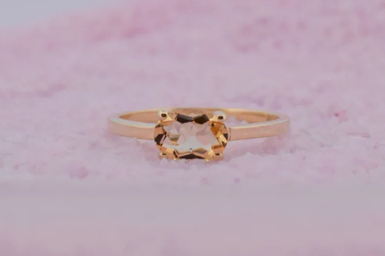 Citrien 14K Gold Ring