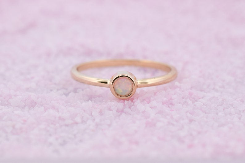 Aanschuifring Opaal 14K Goud VerOna