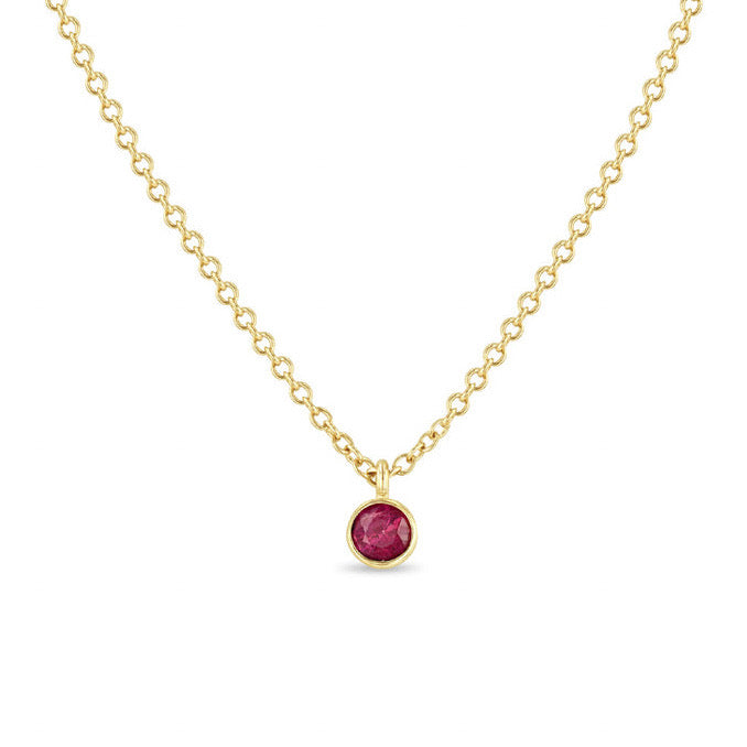 14K Robijn Gold Ketting VerOna