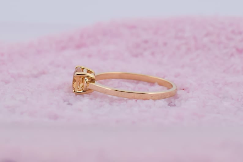 Citrien 14K Gold Ring