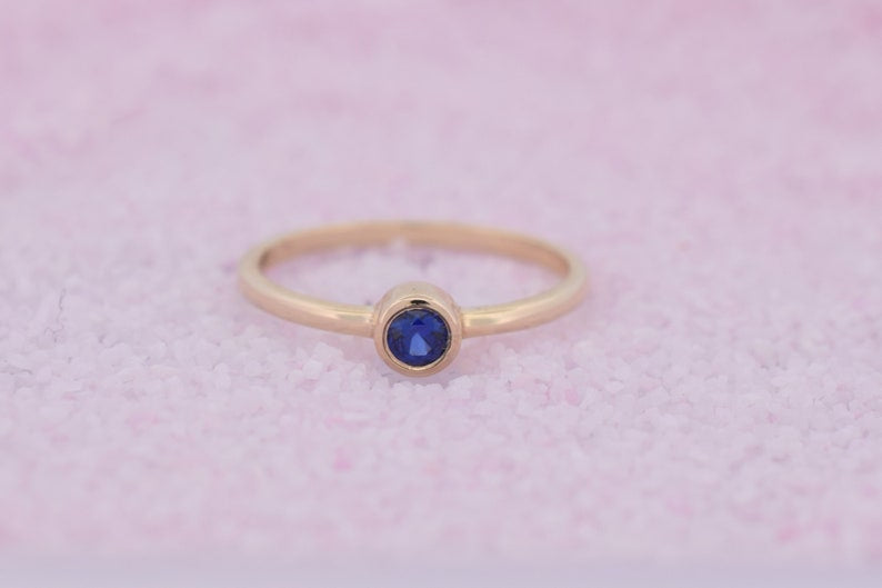 Aanschuifring Saffier 14K Goud VerOna