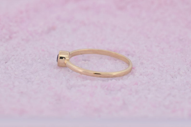 Aanschuifring Saffier 14K Goud VerOna