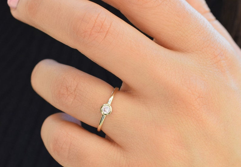 Aanschuifring Morganiet 14K Goud VerOna