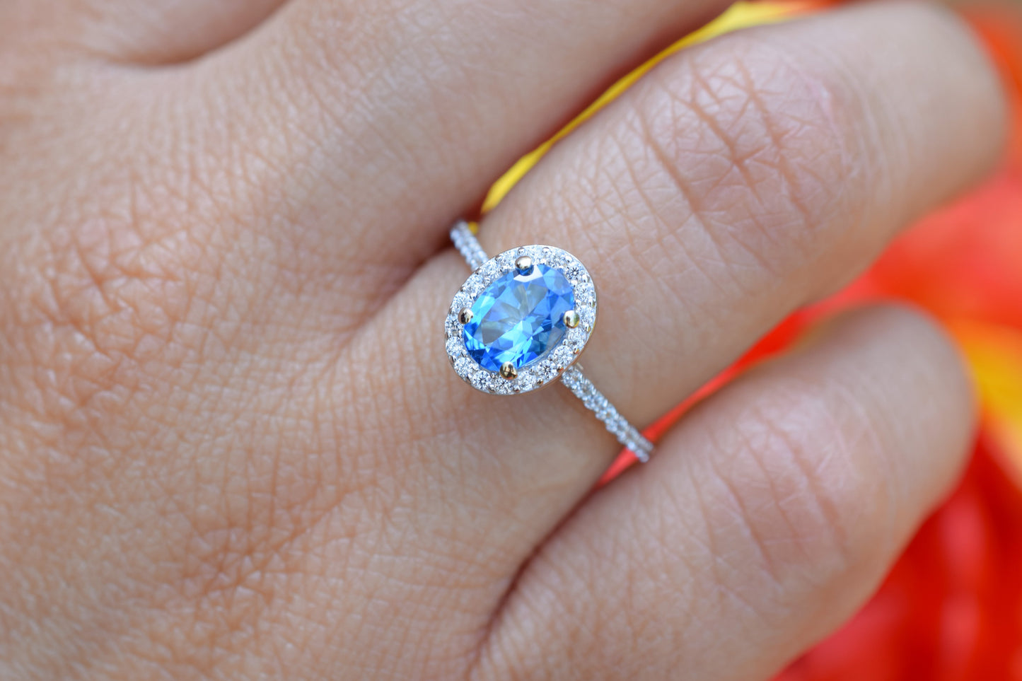 VerOna 14K Gold Vittoria Topaas Ring