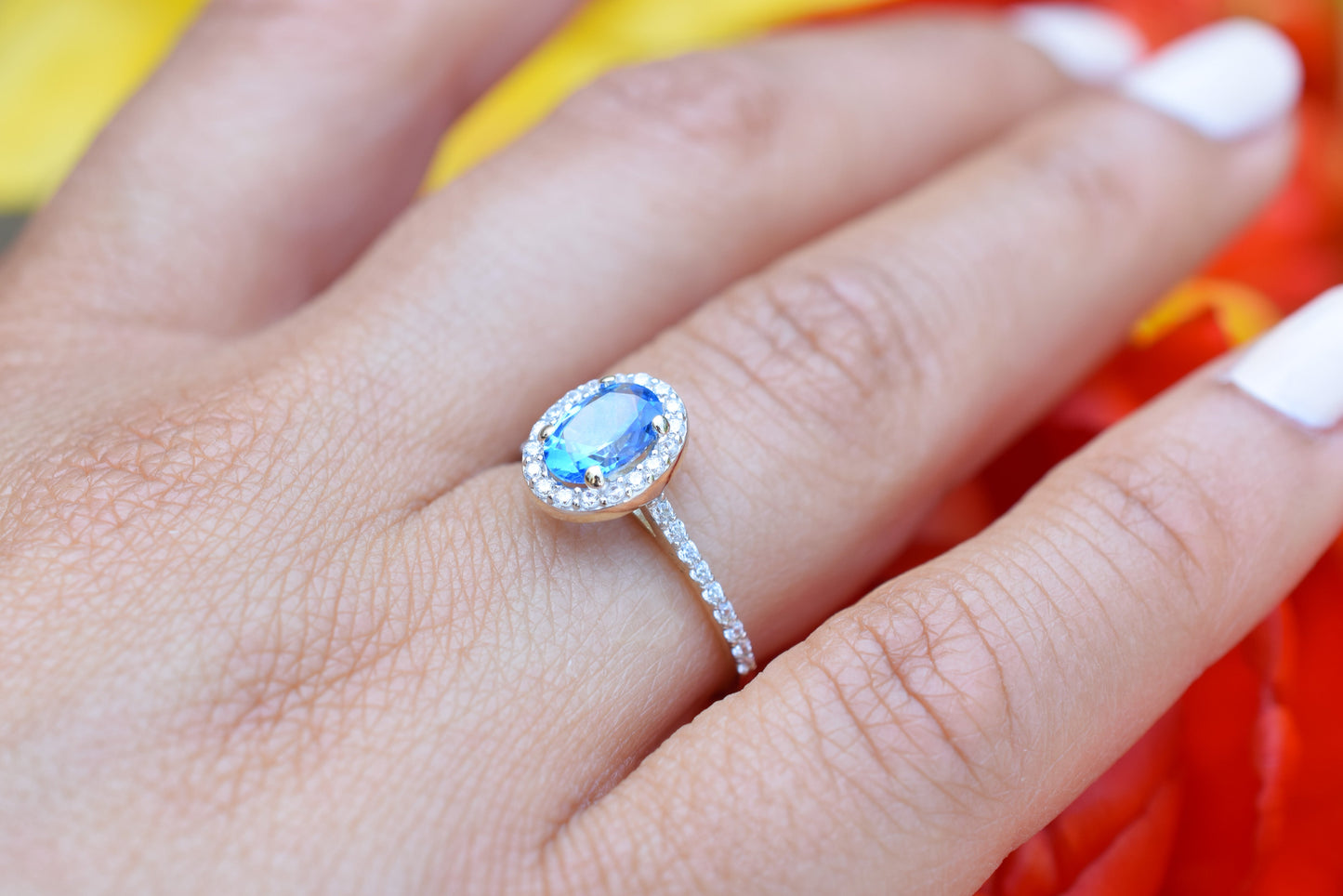 VerOna 14K Gold Vittoria Topaas Ring