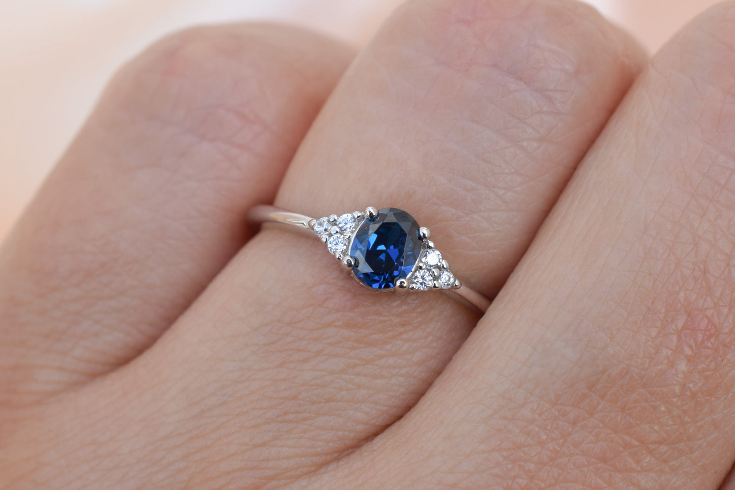 VerOna Alexia Saffier Ring