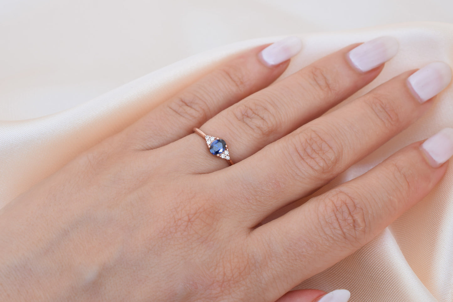 VerOna Alexia Saffier Ring