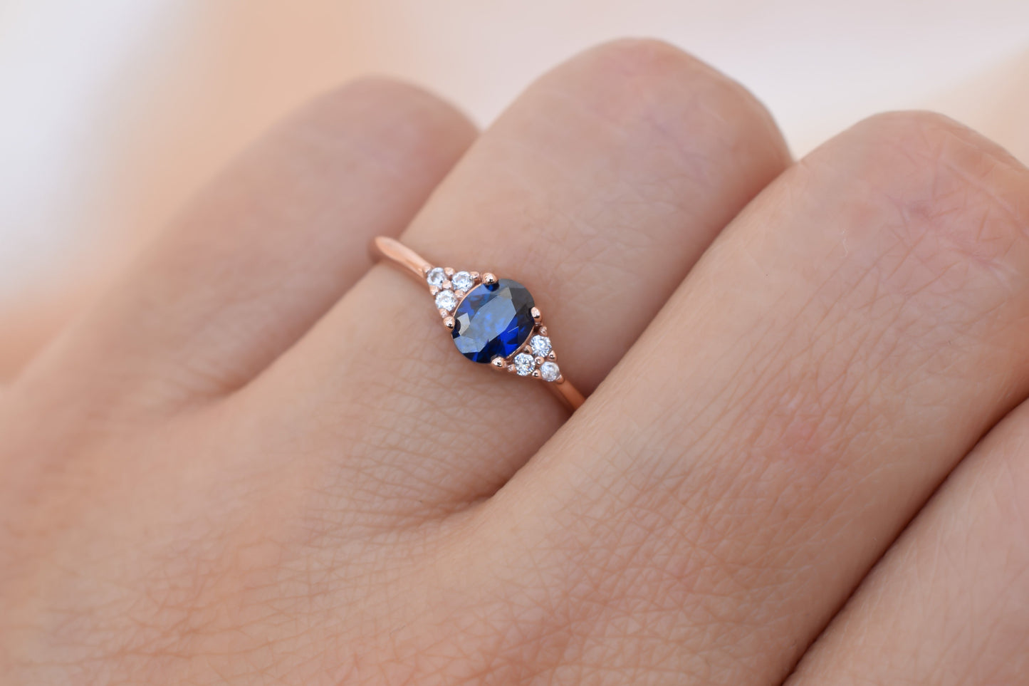 VerOna Alexia Saffier Ring
