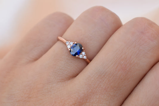 VerOna Alexia Saffier Ring