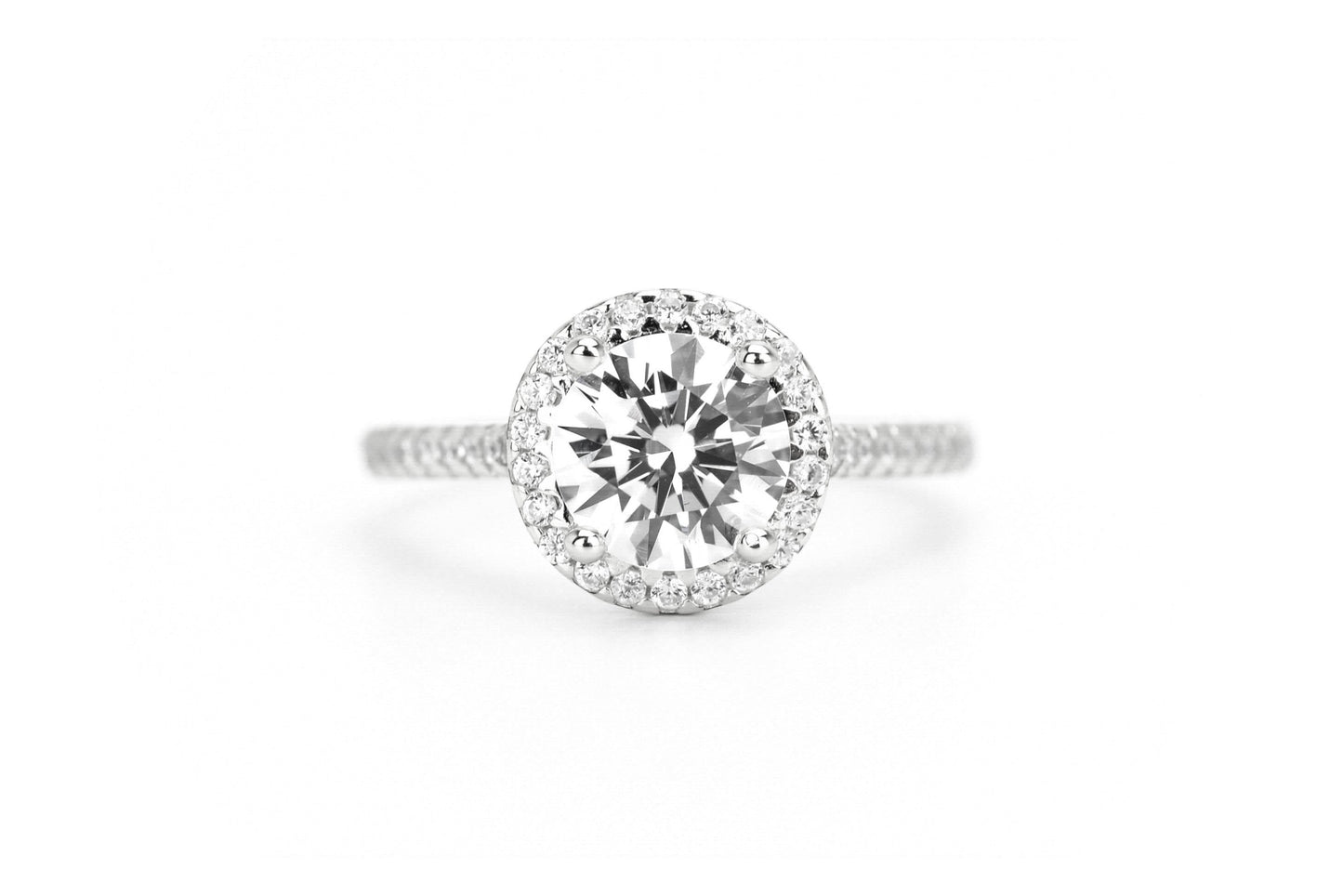 Ronde steen ring, ring met stenen, gouden ronde ring, verlovingsring, verlovingsring met ronde steen, zilveren ronde ring, dames ring met steen