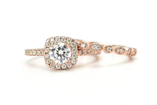 Ringset, Verlovingsring, trouwring, Halo ring, Zilveren ring, Gouden ringset, Solitaire ring, vriendschapsring, promise ring