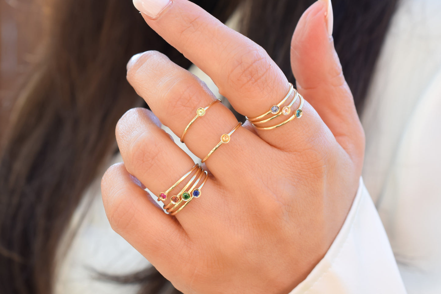 Aanschuifring Morganiet Petite 14K Goud VerOna