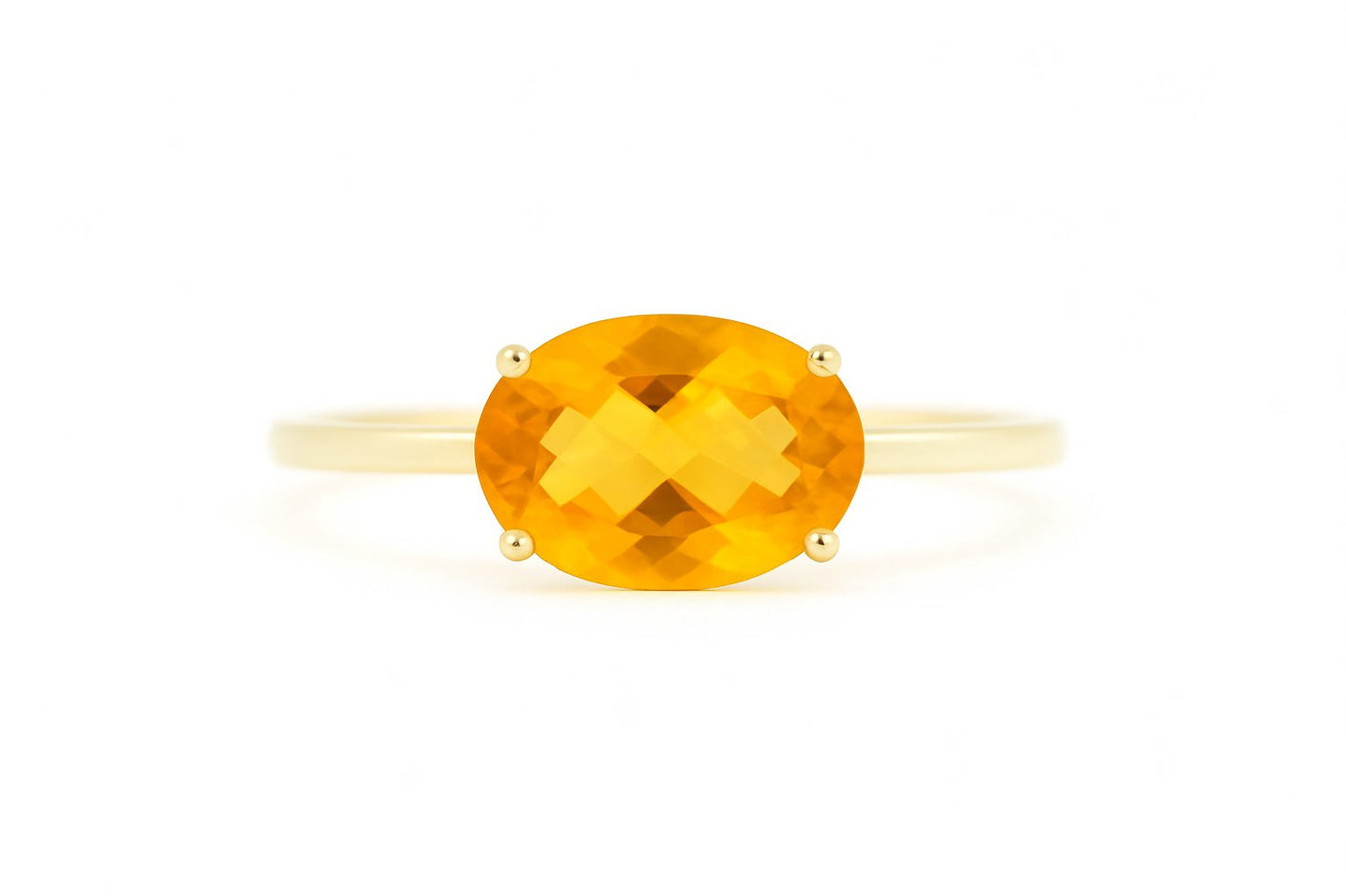 Citrien 14K Gold Ring