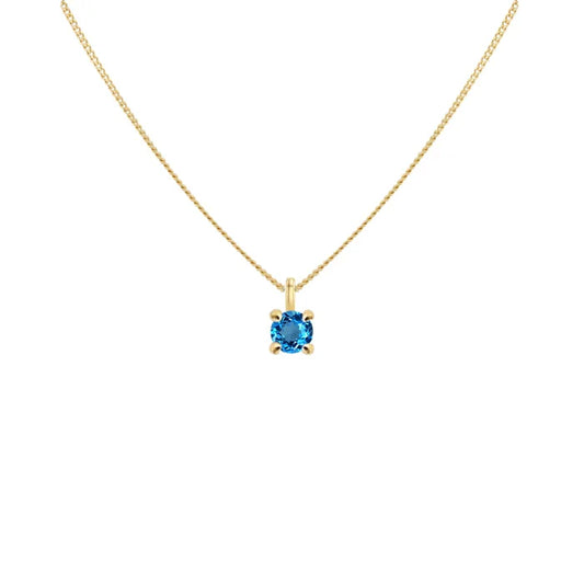 14K Goud Topaas Ketting