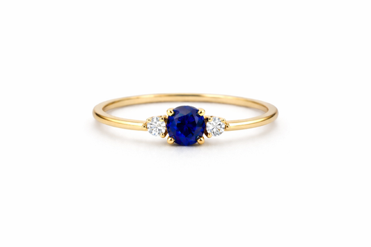 14K Saffier Nice Ring