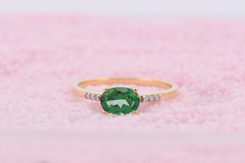 14K Goud Atlanta Diamant Ring